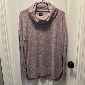 GAP Pink Cowl Neck Sweater Soft Knit